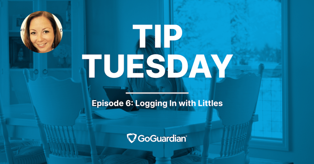 Joli Boucher headshot next to the words "Tip Tuesday: Episdoe 6 - Logging In with Littles"