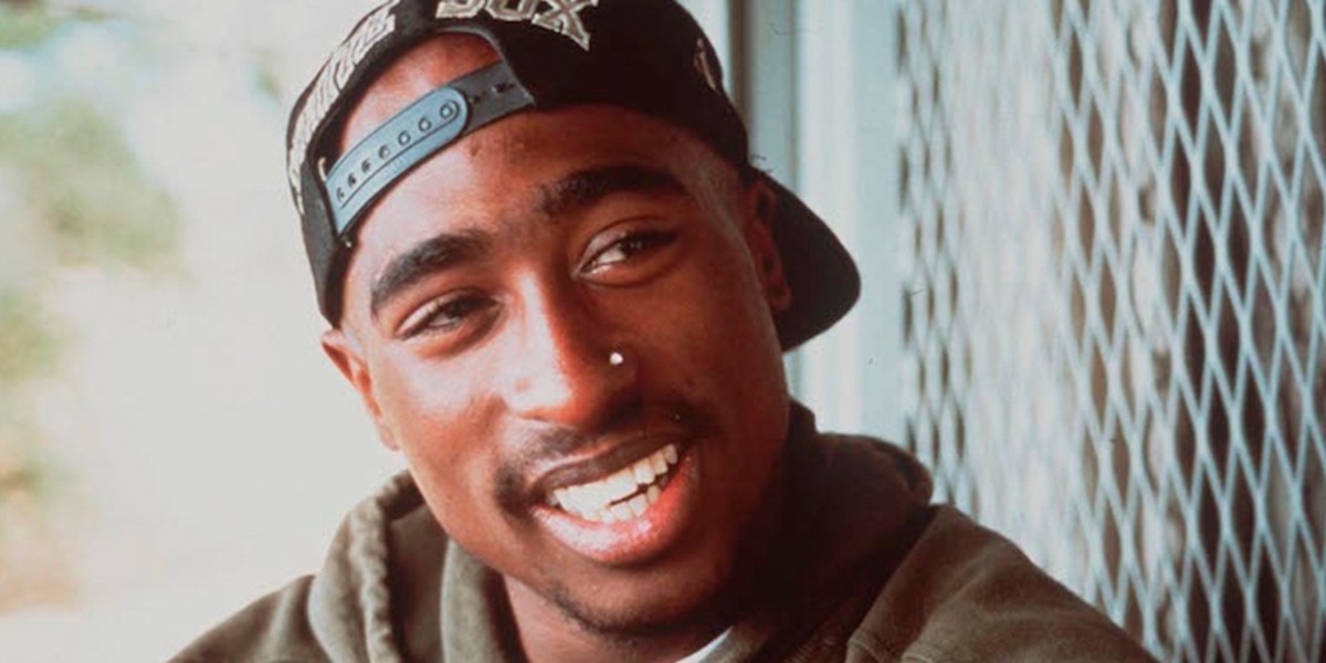 Tupac Shakur headshot