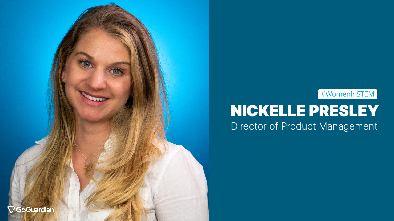 Nickelle Presley #WomeninSTEM Director of Product Marketing