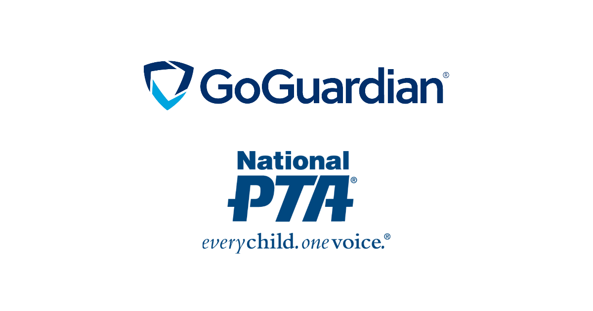 The GoGuardian and PTA logos together