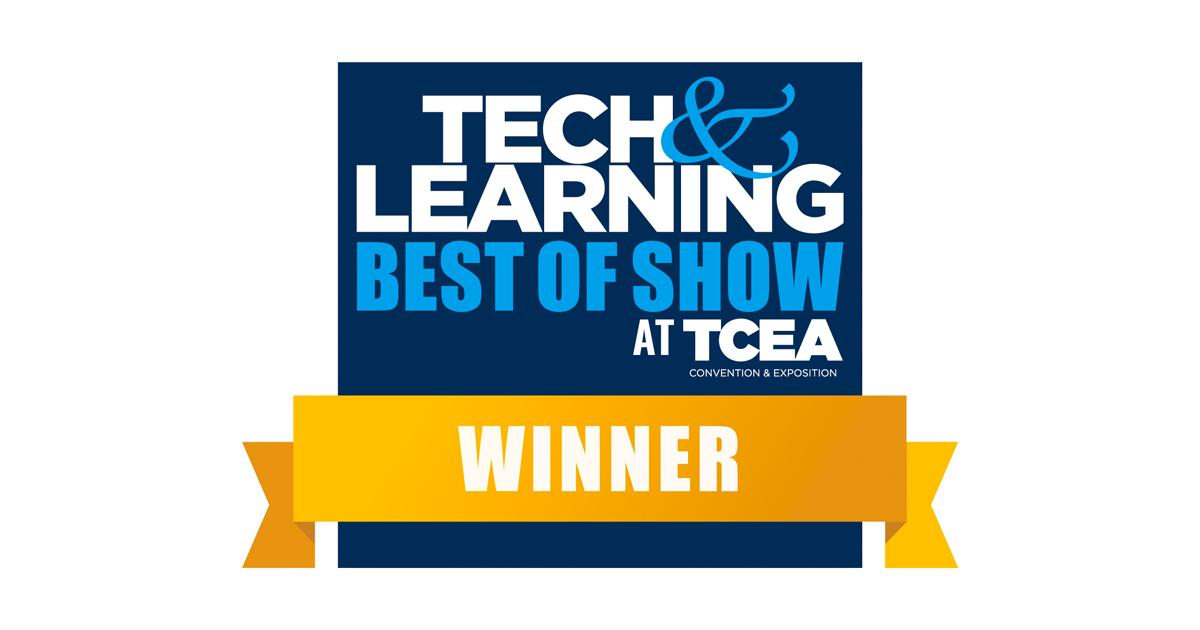 Tech and Learning Winner award