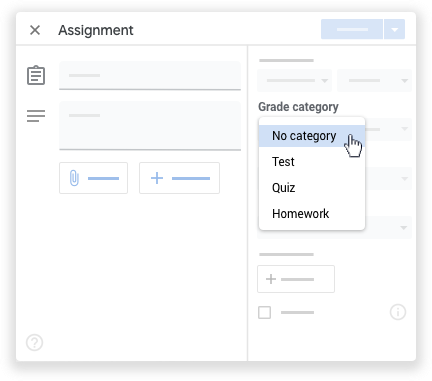 Google classroom - homework assignment