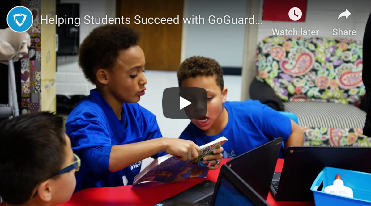 Screenshot of video of Helping Students Succeed with GoGuardian